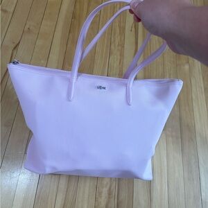 Lacoste Light Pink Tote Bag